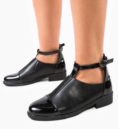 Pantofi casual dama Avantaz Negri